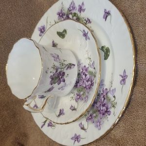 Hammersley Victorian Violet Tea Set
